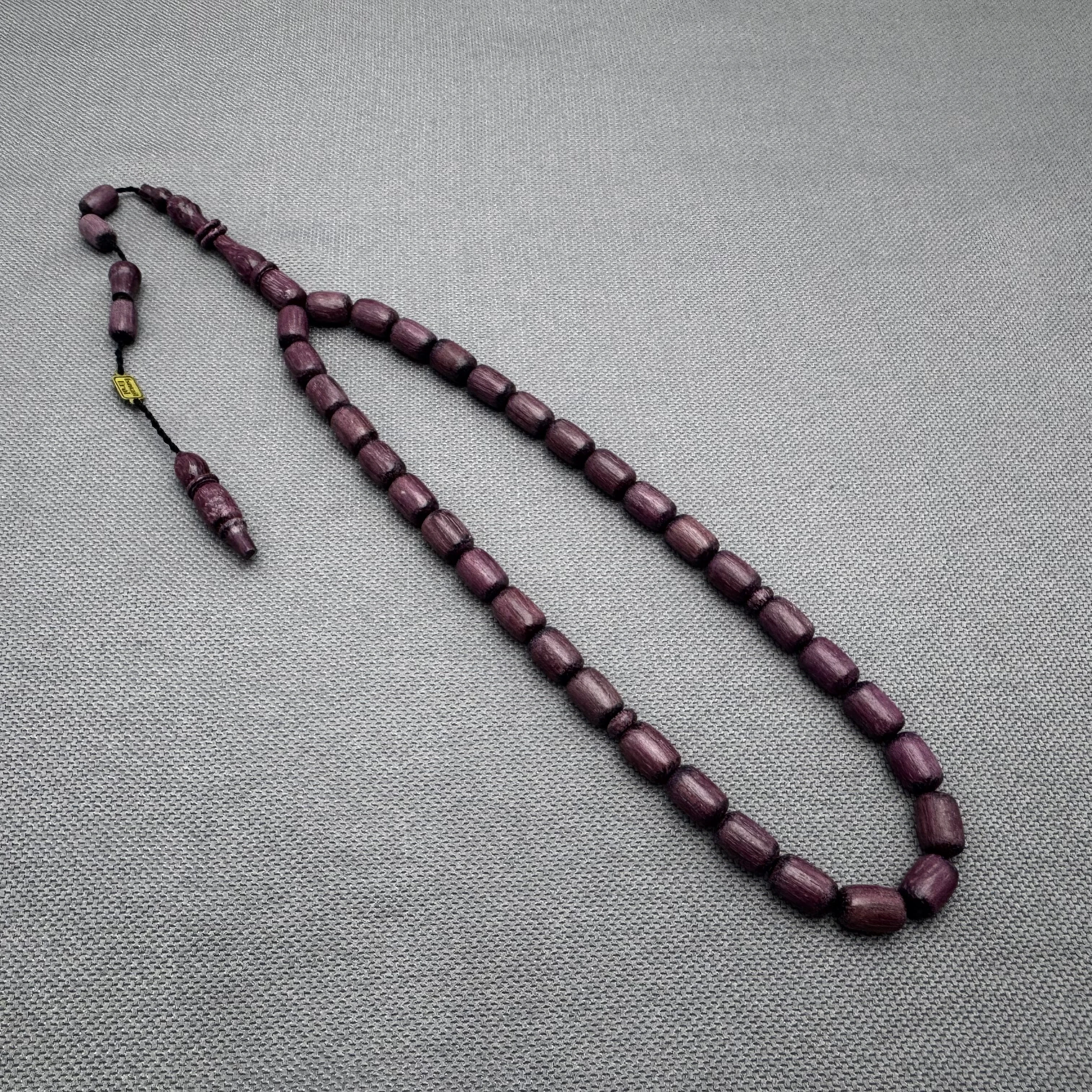 İsmail EROL Usta işçilikli Mor Gül Ağacı Tespih